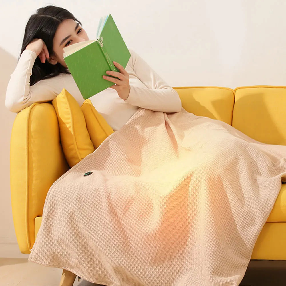 Icone™ HeatedShawl: Elektrisch Verwarmd Sjaal Thermisch Comfort Winter Warm Deken