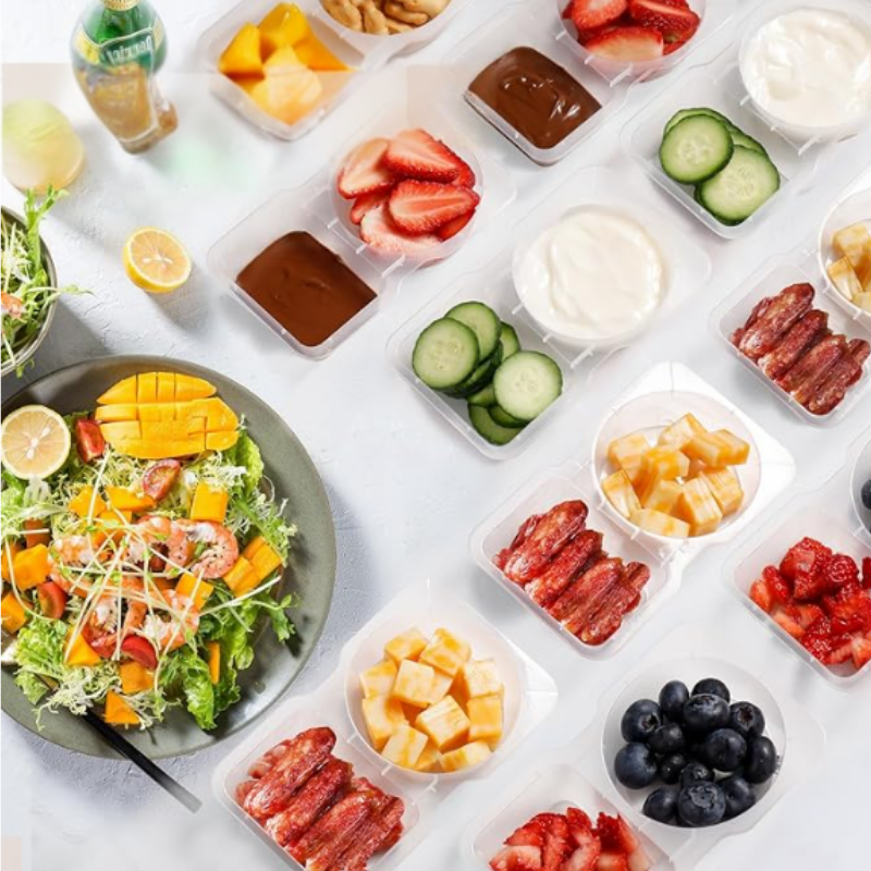 Globetrek° FoodContainer: Duaal Compartimenten Voedselopslagcontainer