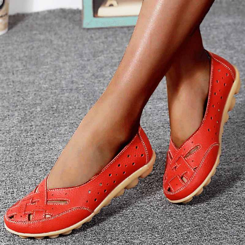 Happy™ SoftShoes: Flexibele Zachte Gedempte Platte Schoenen Voor Vrouwen