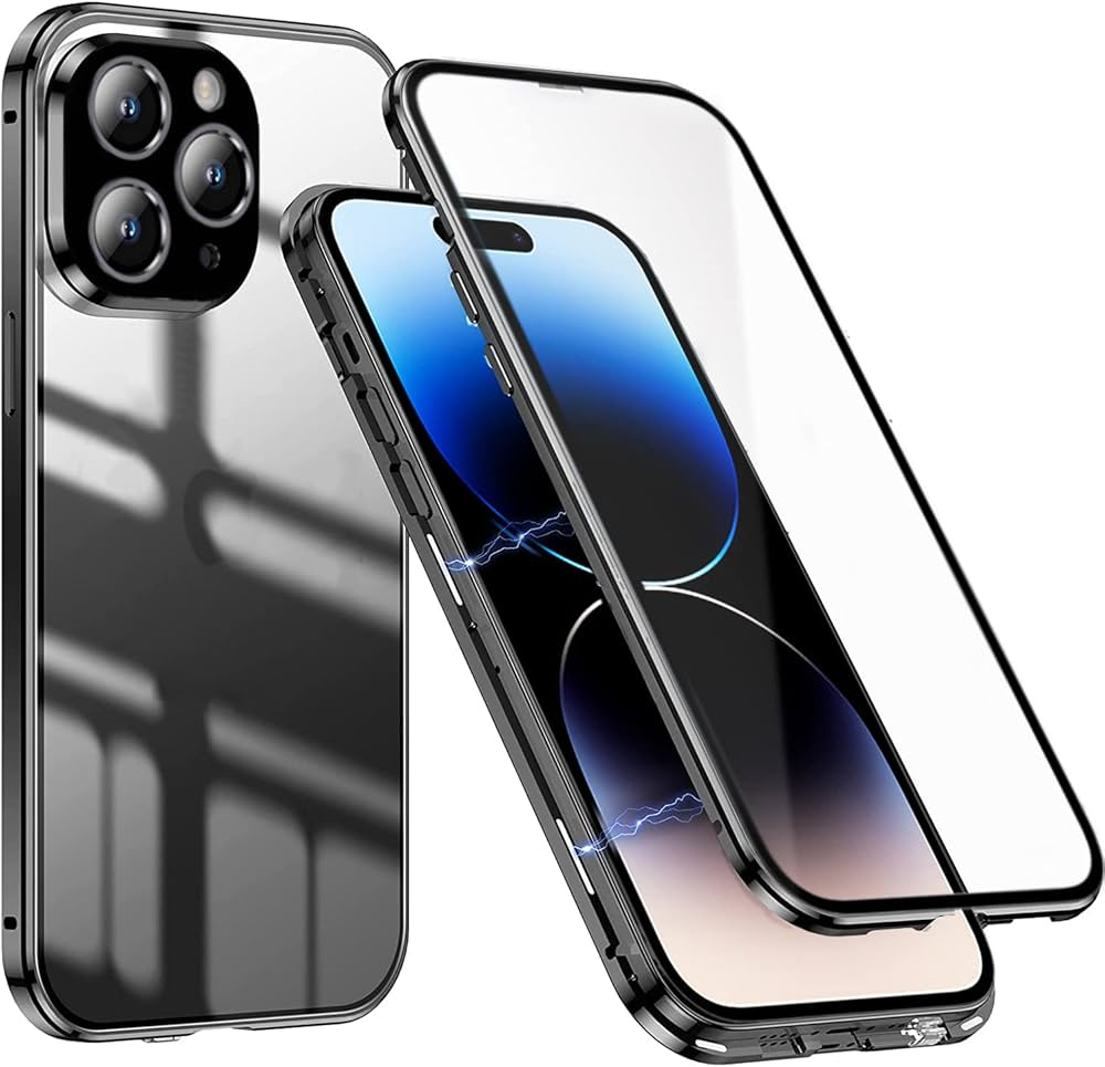 PhoneProtect: Magnetische Dubbelzijdige Telefoon Beschermhoes