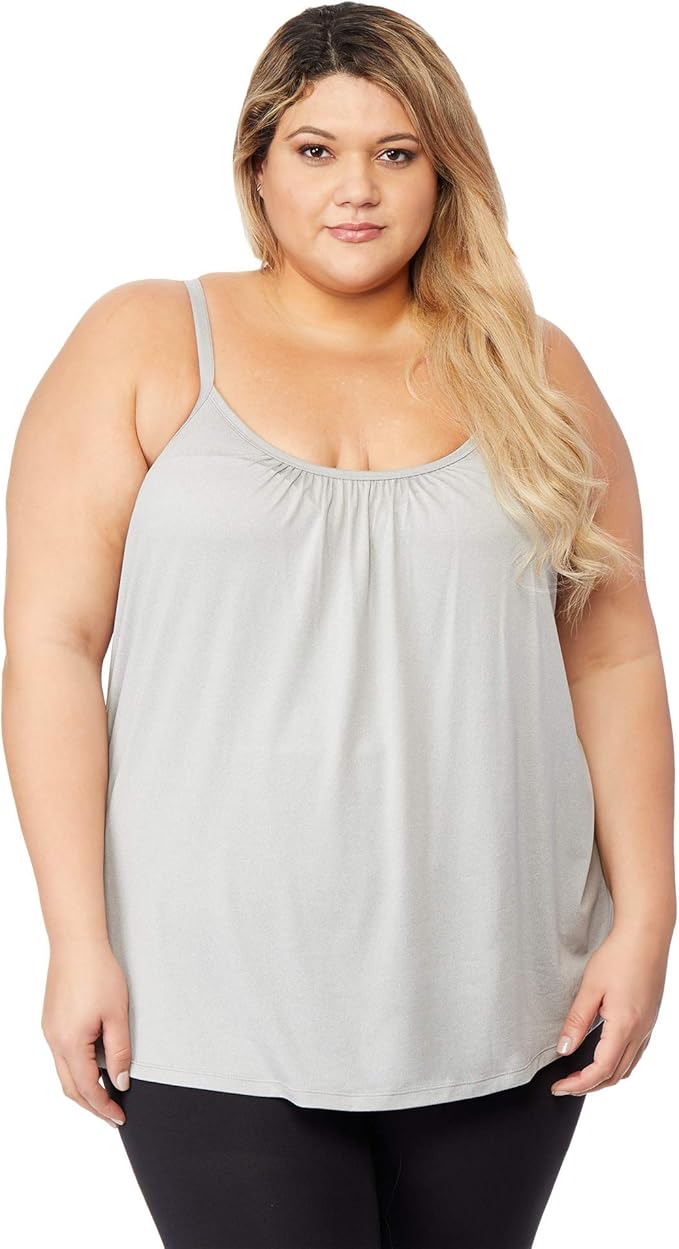 Icone™ PaddedTank: Dames Losvallende Gewatteerde Tanktop