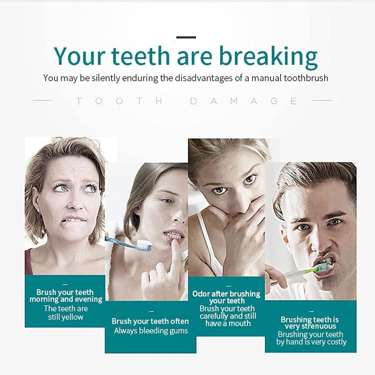 SonicToothBrush - Elektrische Sonische Tandenborstel Voor Volwassenen