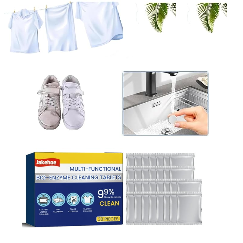 Cleaner Pro° TotalClean: Multi Actie Bio-Enzym Totaal Schoon Tabletten