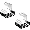 GlideHold® ClosetRing 10+10 GRATIS: Open Ring Ruimtebespaarder Kast Hanger