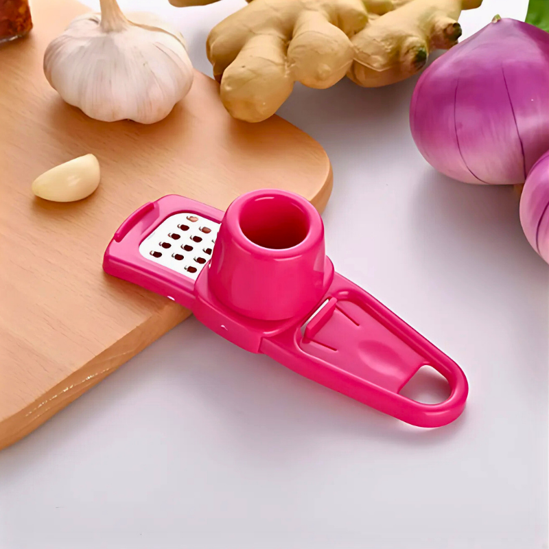 Globetrek° GarlicGrinder 1+1 GRATIS: Vlug Verpletteren Knoflook Handmatige Grinder Gereedschap