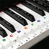 PianoStickers - Verwijderbaar Zelfklevend Piano Sleutel Stickers