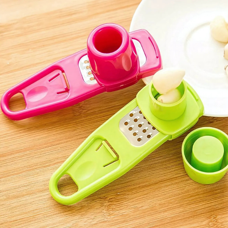 Globetrek° GarlicGrinder 1+1 GRATIS: Vlug Verpletteren Knoflook Handmatige Grinder Gereedschap