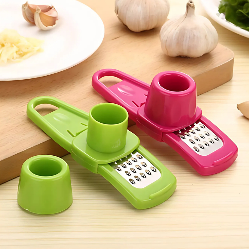Globetrek° GarlicGrinder 1+1 GRATIS: Vlug Verpletteren Knoflook Handmatige Grinder Gereedschap