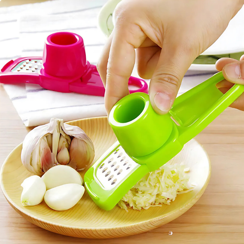 Globetrek° GarlicGrinder 1+1 GRATIS: Vlug Verpletteren Knoflook Handmatige Grinder Gereedschap