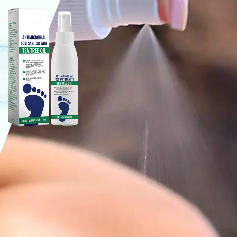 FootCare 1+1 GRATIS: Antimicrobieel Diepe Hydratatie Voetverzorging Spray