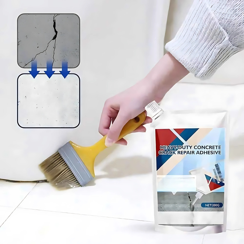 CrackFix 1+1 GRATIS - Zwaar Duty Beton Scheur Reparatie Lijm