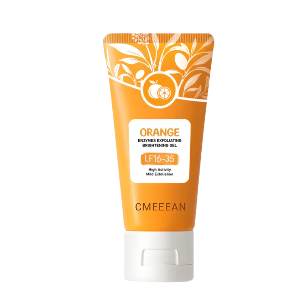 ExfoliatingGel 1+1 GRATIS: Oranje Exfoliërende Gel Zacht Dode Huid Verwijderaar