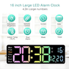 Globetrek° DigitalClock: Groot LED-Scherm Display Digitale Klok