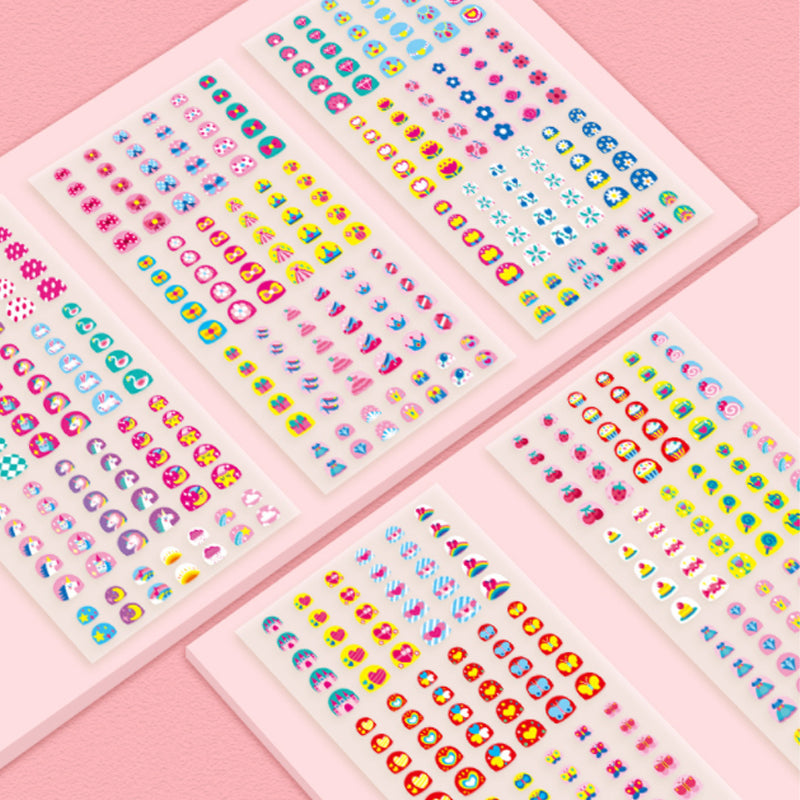 Kletshuts™ NailStickers: Kinderen Nagel Kunst Stickers Decoratie Kit