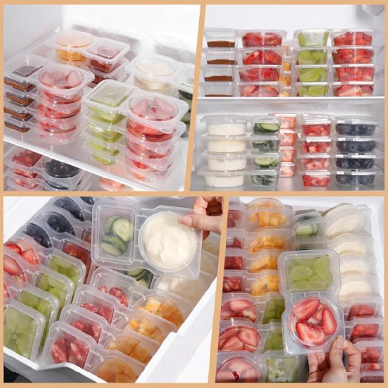 Globetrek° FoodContainer: Duaal Compartimenten Voedselopslagcontainer