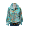 Icone™ FormalBlouse: Stijlvolle Lange Mouwen Unieke Print Formele Blouse