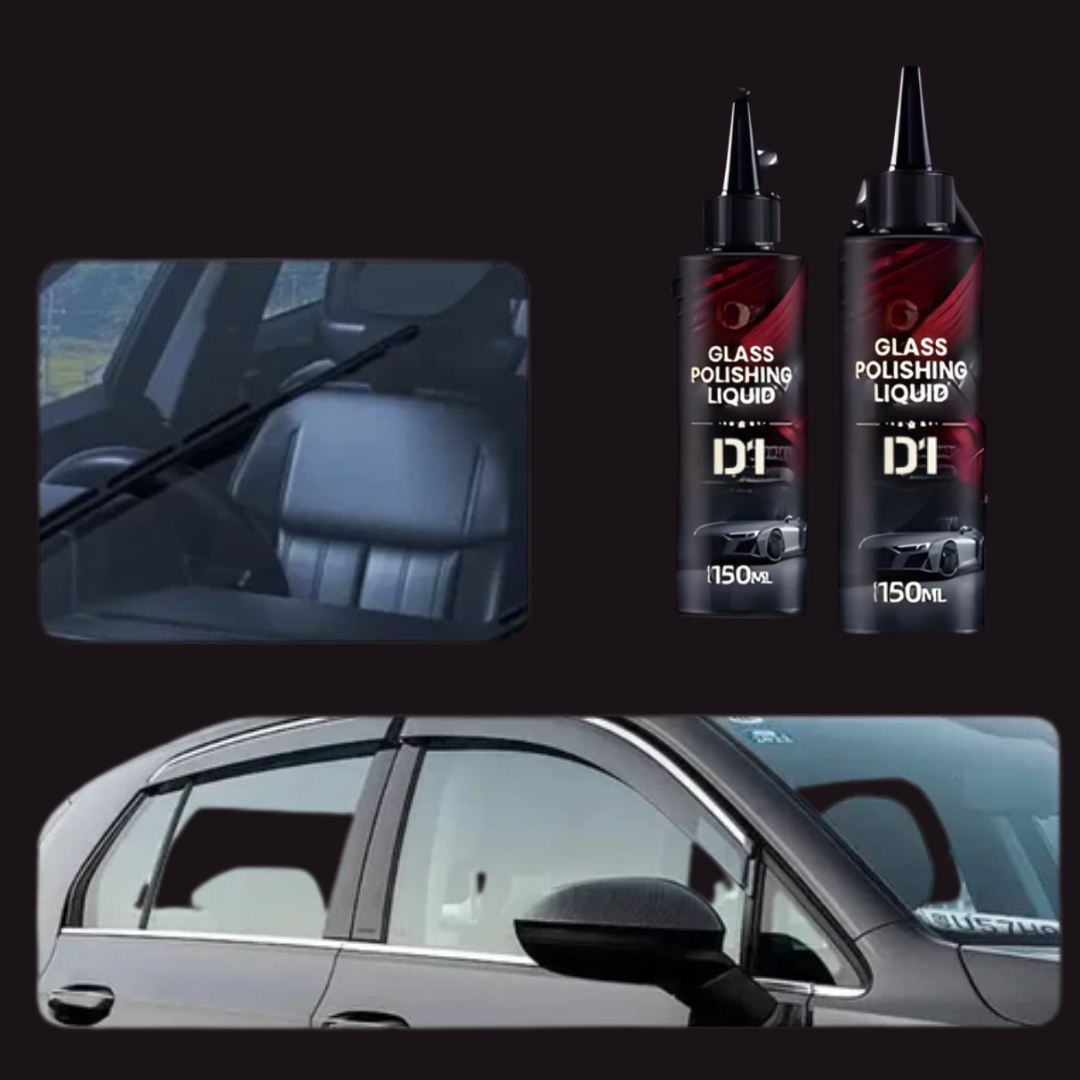 Cleaner Pro° GlassPolisher 1+1 GRATIS: Auto Glas Reiniger En Polijstmiddel Vloeistof