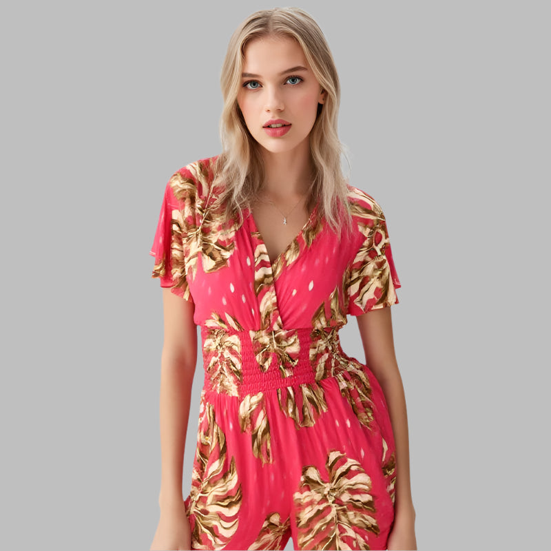 Icone™ ComfyJumpsuit: De Hele Dag Comfort Relaxte Pasvorm Casual Korte Jumpsuit
