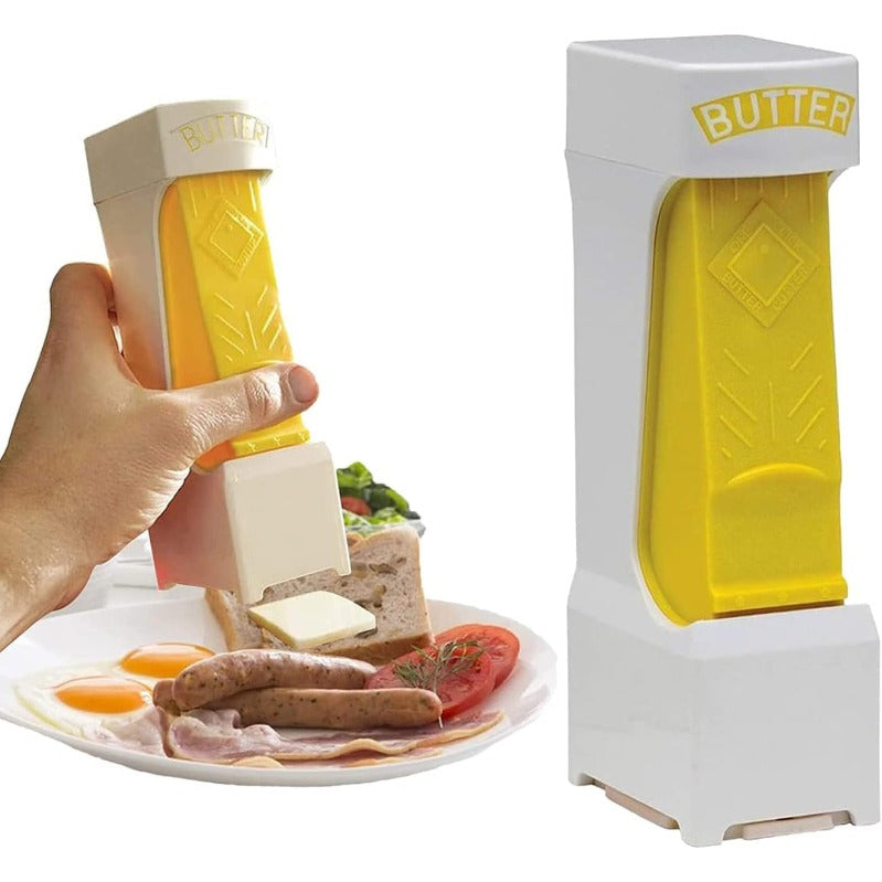 Globetrek° ButterSlicer: Gemakkelijk Eén Klik Boter Snijmachine Keuken Gereedschap