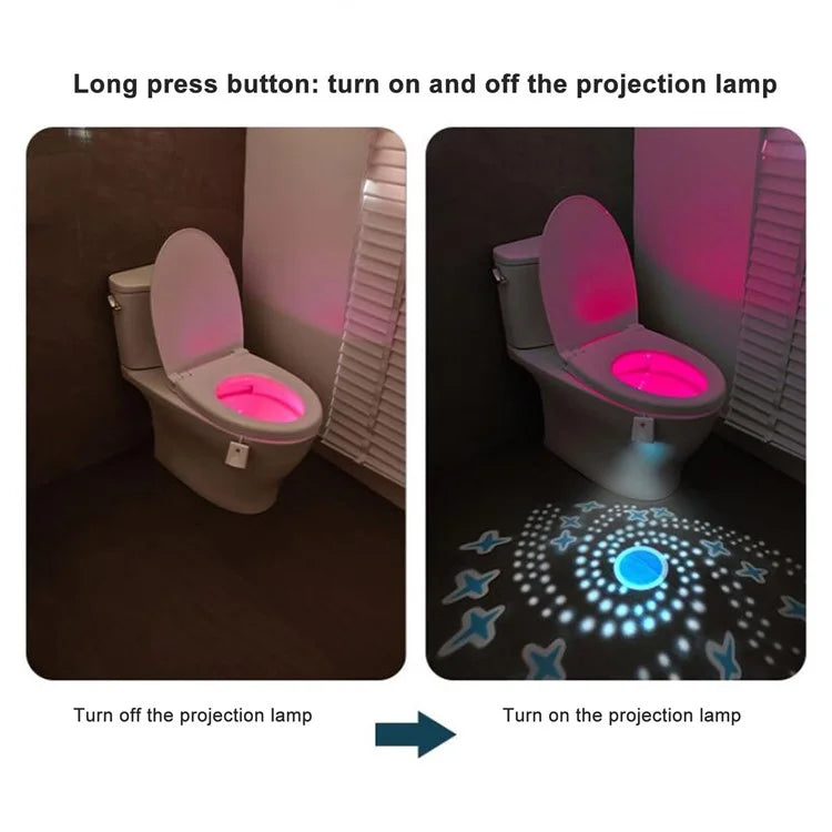 Ledsen™ ToiletLight: Beweging Sensor Toilet Nacht Licht