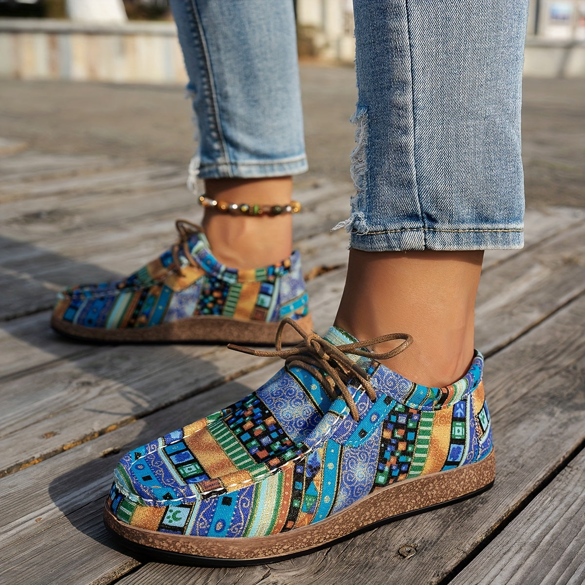 Happy™ ColorfulShoes: Stijlvol Modern Design Dames Schoeisel