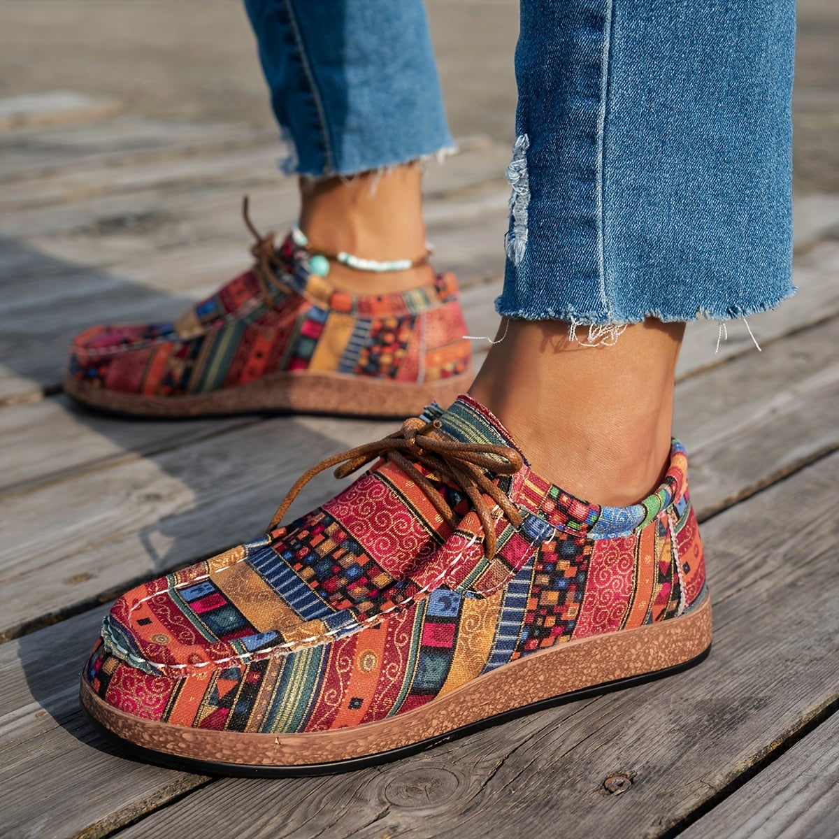 Happy™ ColorfulShoes: Stijlvol Modern Design Dames Schoeisel