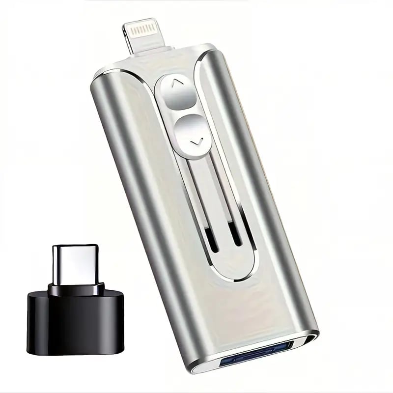 USBDrive - Compact En Duurzame Multi‑Apparaat 4‑In‑1 USB-Flashdrive