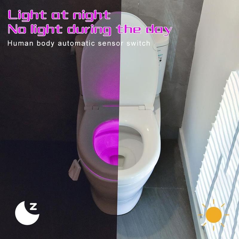 Ledsen™ ToiletLight: Beweging Sensor Toilet Nacht Licht