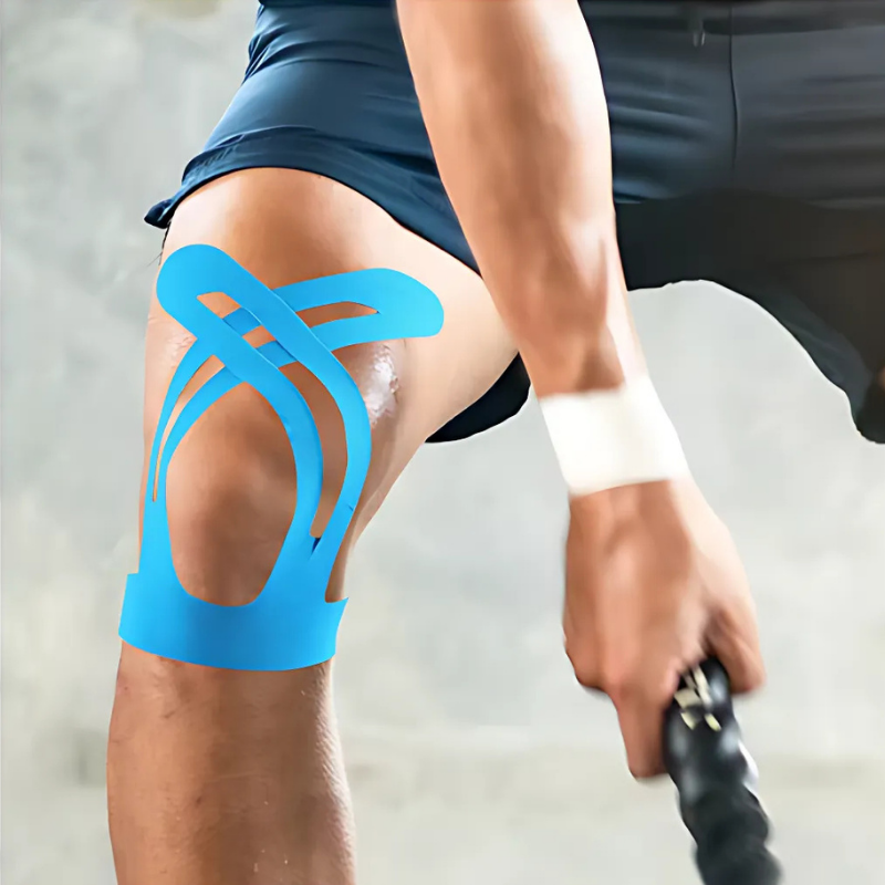 KneeTape: Veiligheid Ondersteuning En Comfort Rekbaar Knie Tape