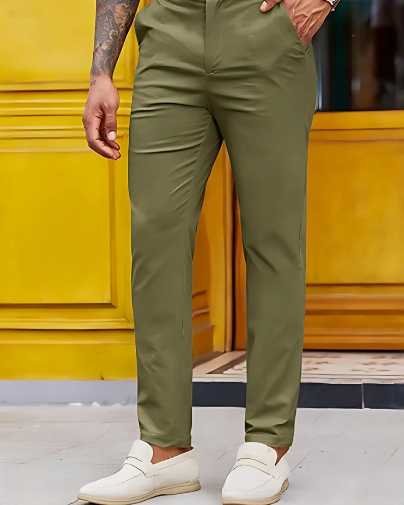 Icone™ AdjustablePants: Slim Fit Heren Verstelbare Broek