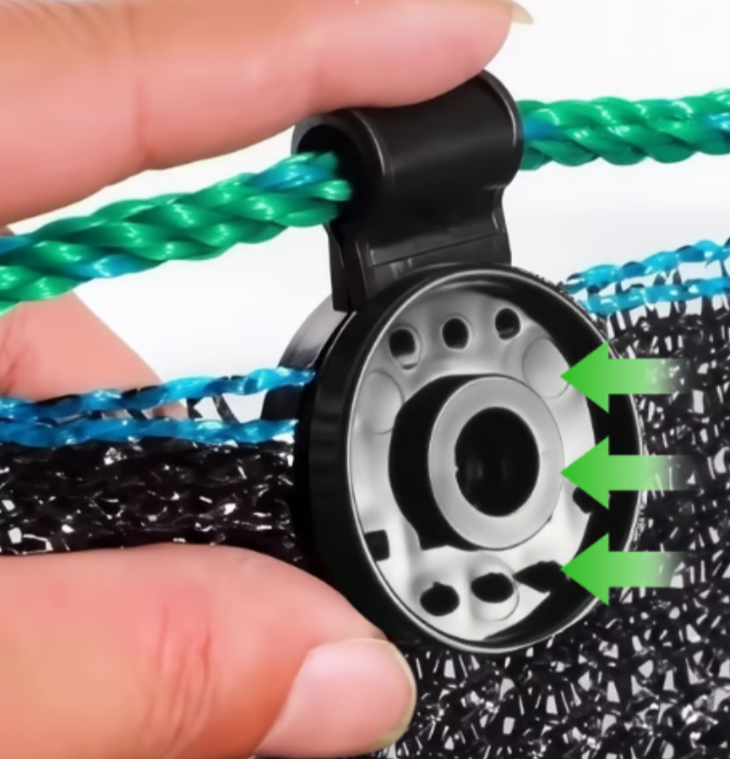 GlideHold® ShadeClips: Buiten Tent En Stof Schaduw Duurzame Klemmen