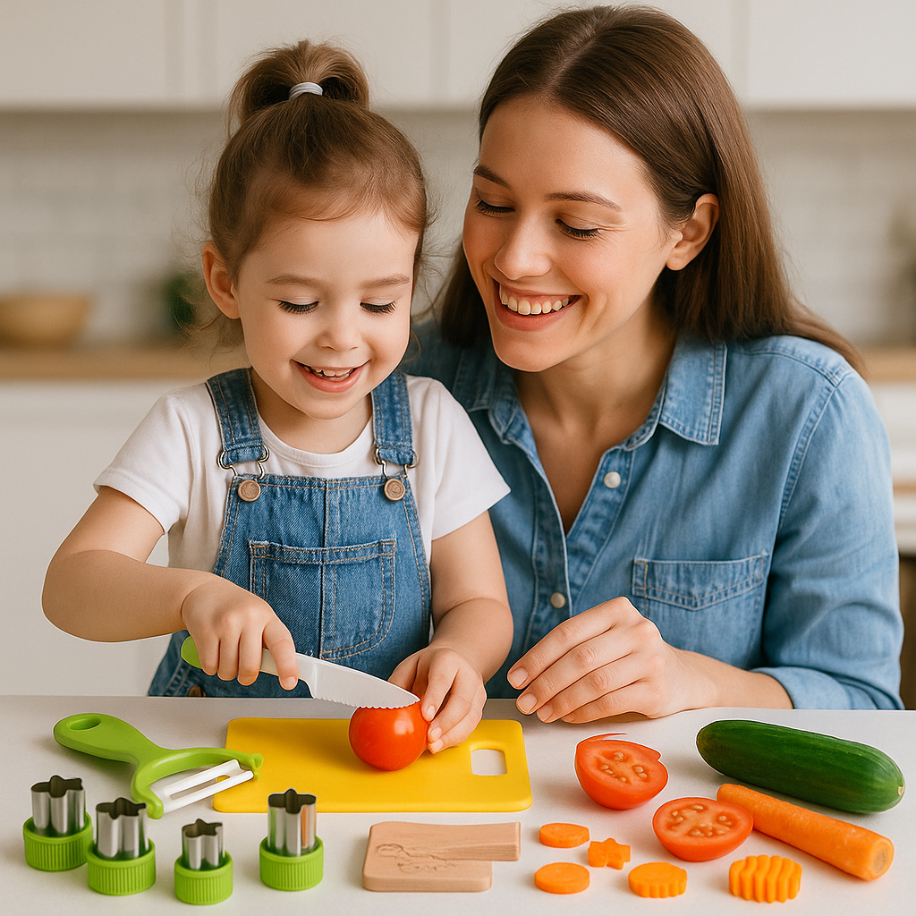 Kletshuts™ KidsKitchen: Veilig Snijden Spelen Kinderen Keuken Speelgoed Set