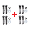 Globetrek° ToiletBolt 1+1 Set GRATIS: Zware Toiletbril Vergrendelingsbout En Schroevenset