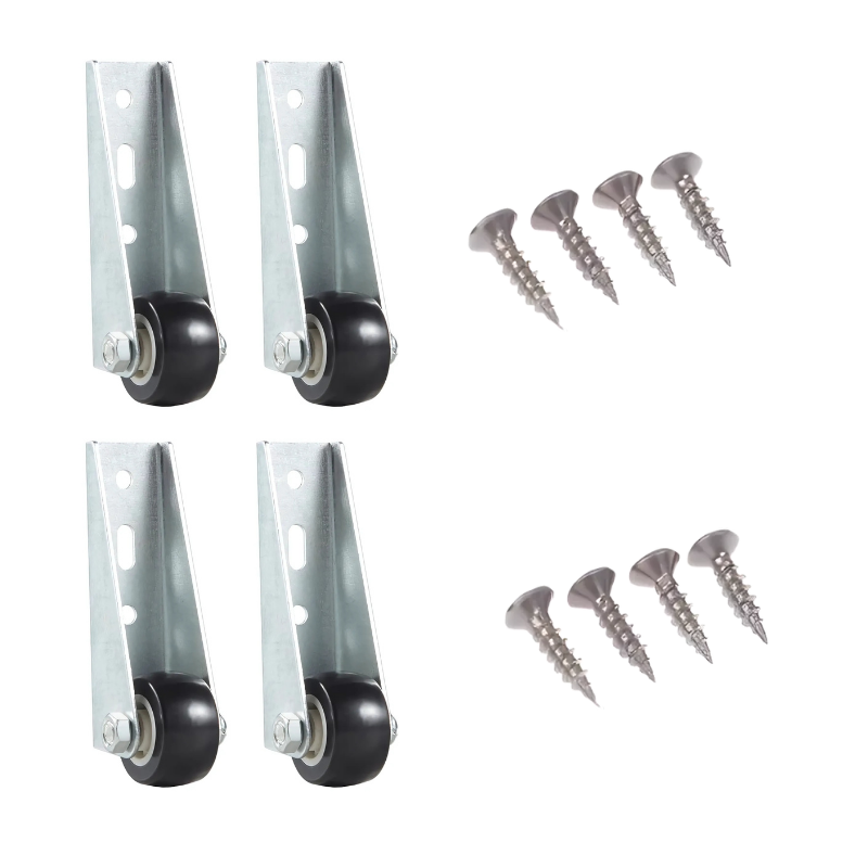 Globetrek° CasterWheels 4+4 GRATIS: Ruimtebesparende Zware Casterwielen