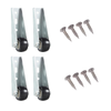 Globetrek° CasterWheels 4+4 GRATIS: Ruimtebesparende Zware Casterwielen