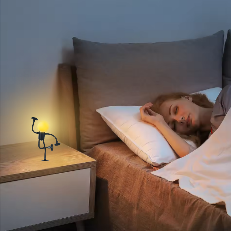 Ledsen™ FigureLamp 1+1 GRATIS: Zachte Licht Flexibele Figuur Nacht Lamp