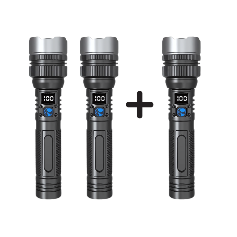 Ledsen™ AdjustableFlashlight: Ultraheldere Oplaadbare Zaklamp Met Verstelbare Bundel