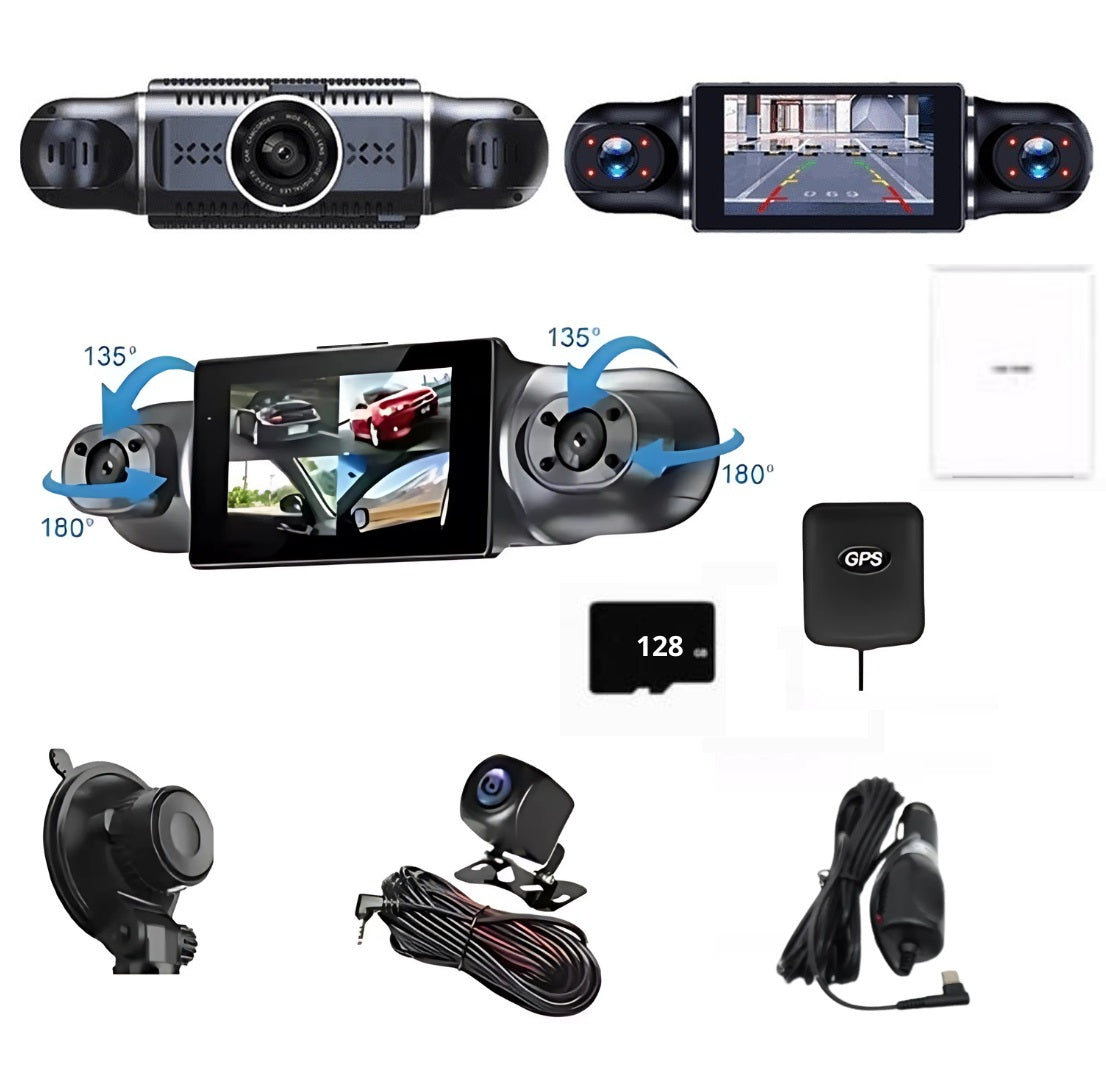 CarRecorder - Hoge Definitie 4 Camerahoeken Wifi-Auto-Recorder