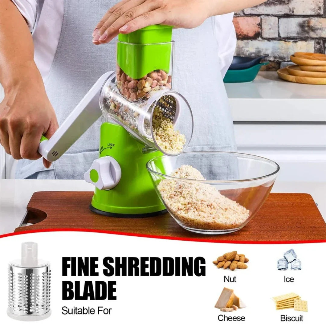 Globetrek° VegetableCutter: Rollend Groente Slicer