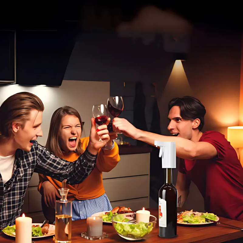 SmartDispenser: Oplaadbaar Slim Digitaal Touchscreen Drankdispenser