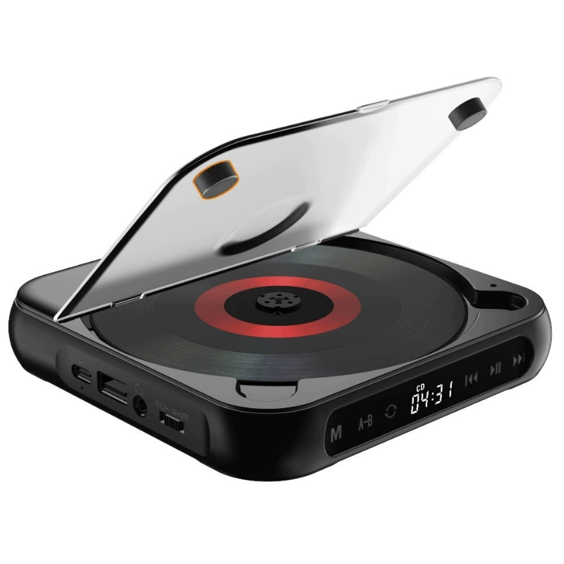 CDPlayer: Draagbaar Bluetooth En Bedraad CD-Speler