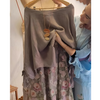 Icone™ LooseSet: Losse Lange Mouwen Blouse En Bloemenprint Broek Set Voor Dames