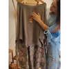 Icone™ LooseSet: Losse Lange Mouwen Blouse En Bloemenprint Broek Set Voor Dames