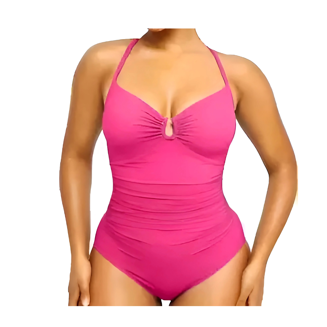 Icone™ ShapingSwimsuit: Elegant Kruisbandjes Op De Rug Vormend Zwempak