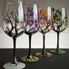 SeasonsGlass - Vier Seizoenen Boom Wijn Glas