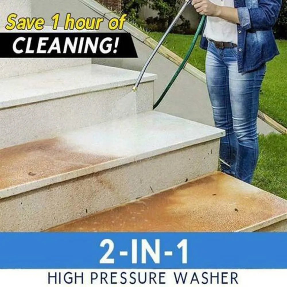 Cleaner Pro° PressureWasher: 2-in-1 Hoge Druk Wasmachine