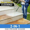 Cleaner Pro° PressureWasher: 2-in-1 Hoge Druk Wasmachine