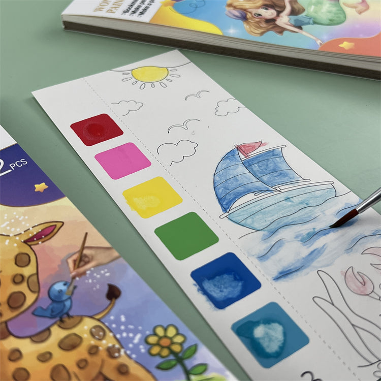 Kletshuts™ PocketWatercolor - Zakformaat Aquarel Schilderen Boek