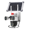 Globetrek° DomeCamera: Drievoudige Lens Op Zonne-Energie Domecamera