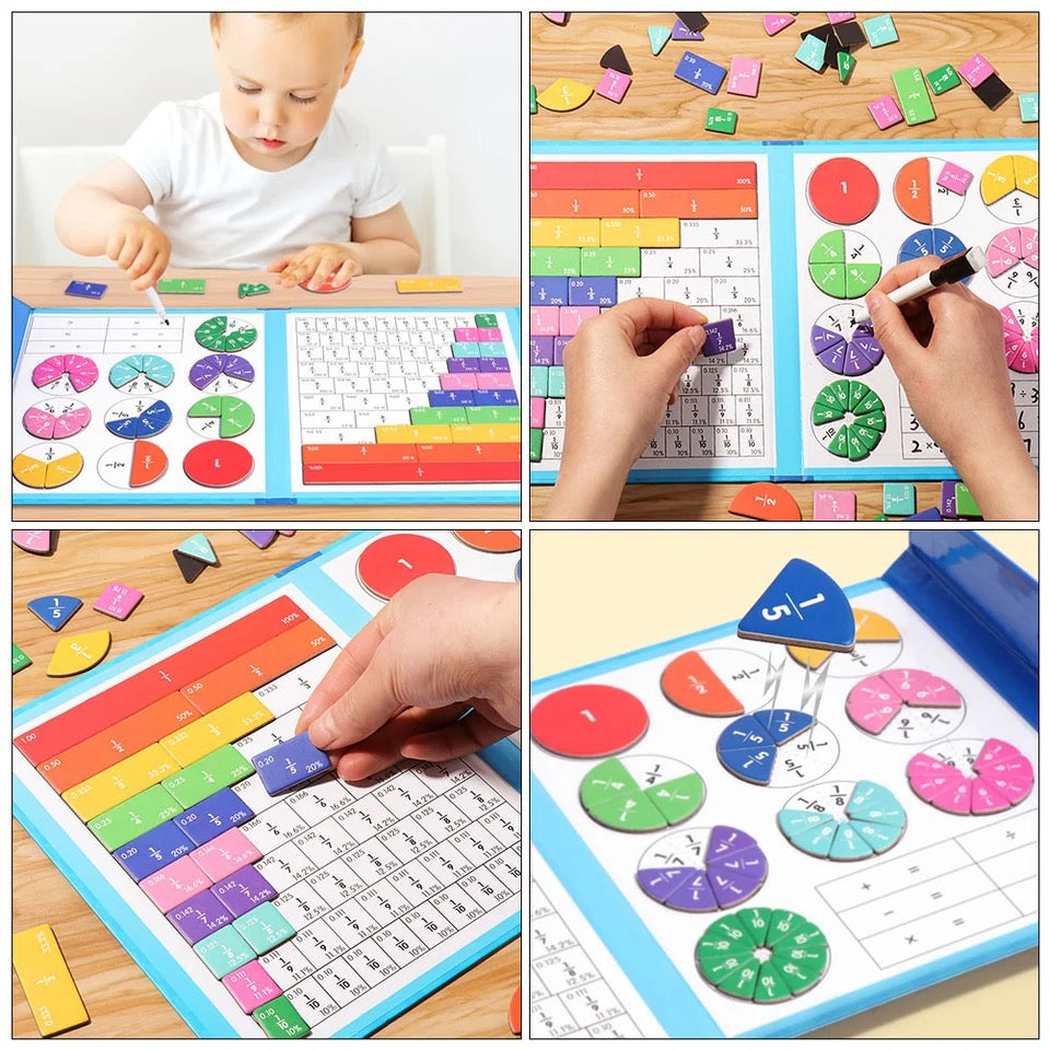 Kletshuts™ MathGame: Educatief Magnetisch Kinderen Wiskunde Puzzel Spel